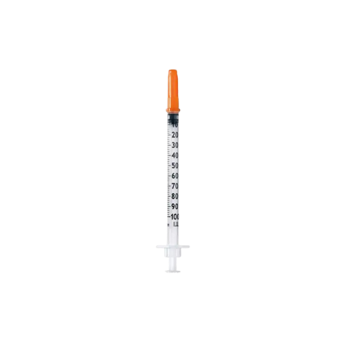 Disposable Insulin Syringe with Needle