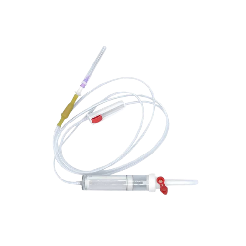 Blood Transfusion Set  with Needle for Single Use