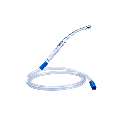 Suction connecting tube with Yankauer Handle